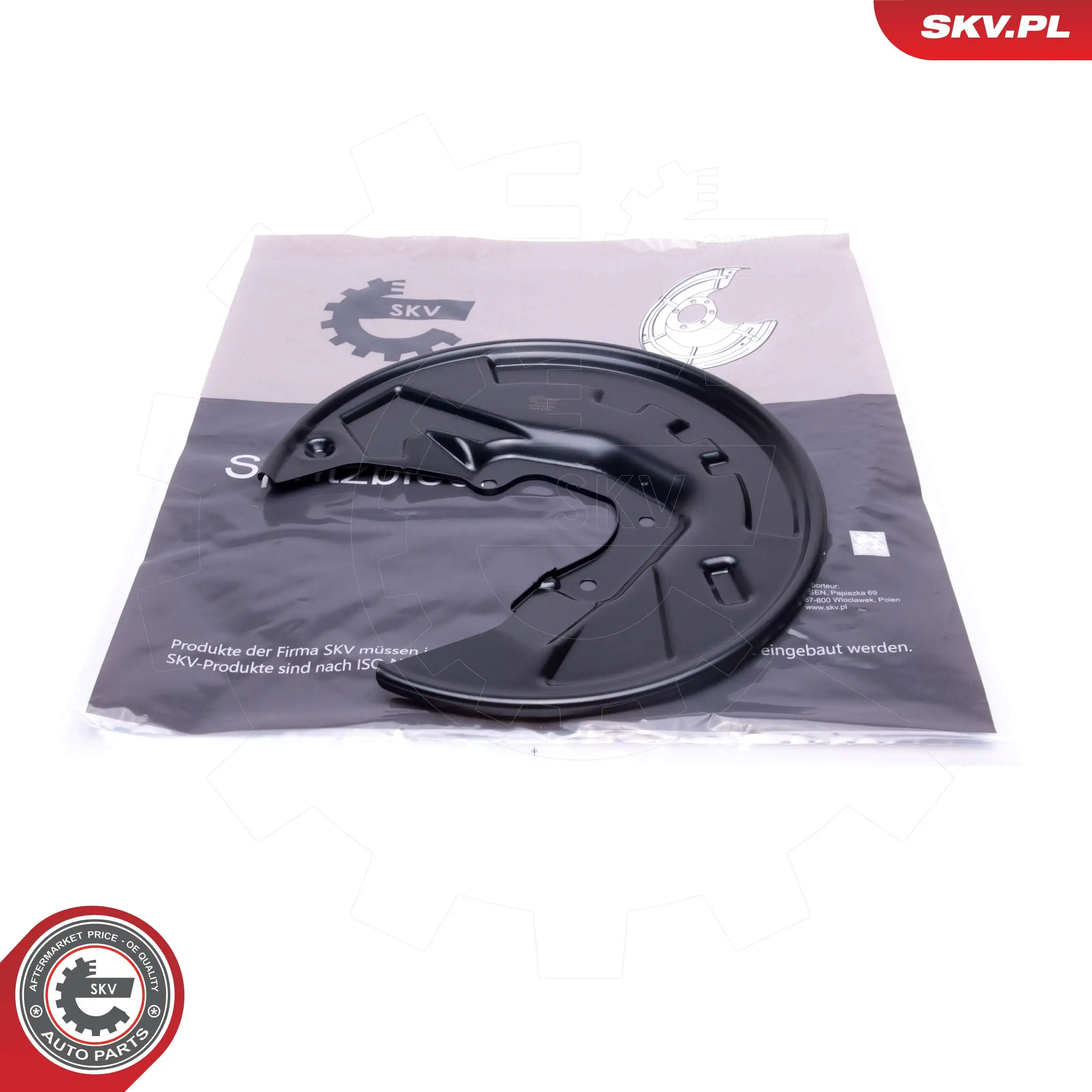 Splash Guard, brake disc
